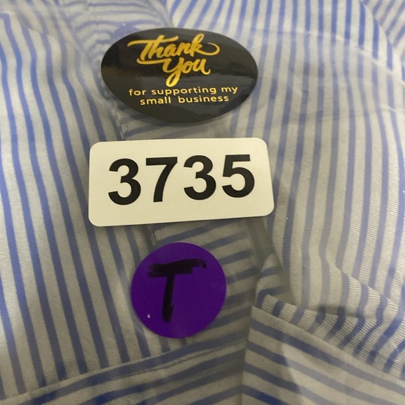 Under Armour Gorpcore HeatGear Men’s Blue Gray Striped Polo Shirt Size Large - Picture 11 of 11